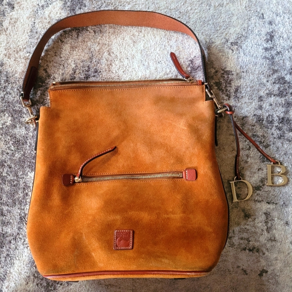 Dooney & Bourke suede satchel